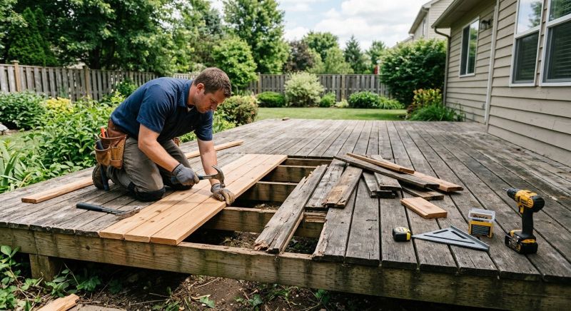 Wood Deck Repair in Seattle, WA