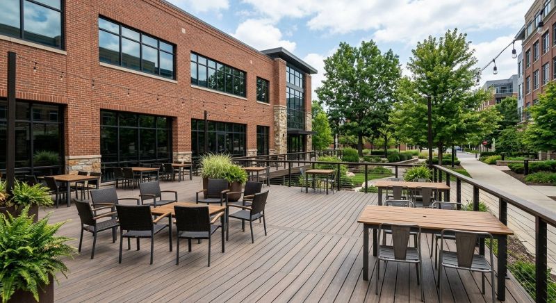 Commercial Deck Installation in Boston, MA