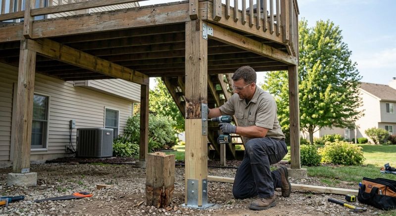 Deck Column Repair in Seattle, WA