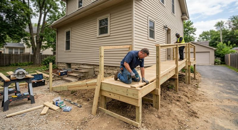 Wheelchair Ramp Installation in Kansas City, KS