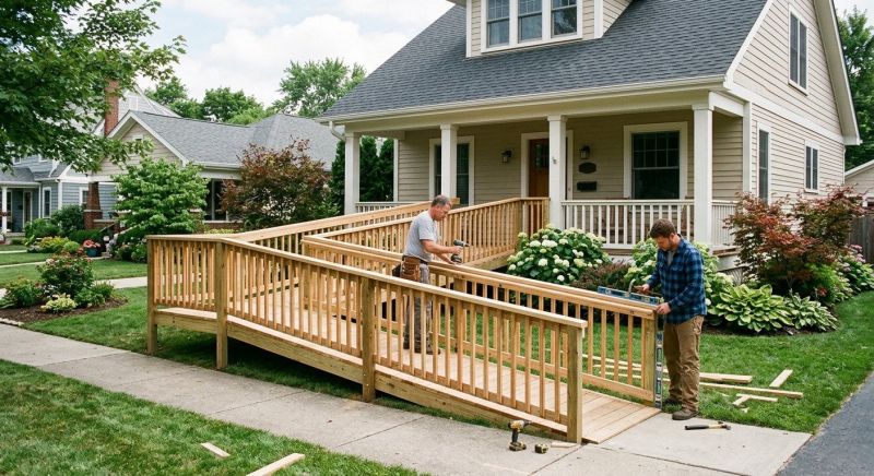 Wood Ramp Service in Kansas City, KS
